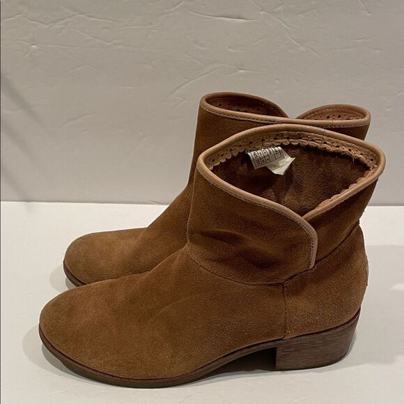 UGG light brown Suede Ankle Boots - Picture 2 of 9